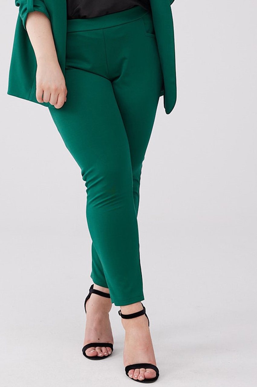 zielone spodnie xxl damskie
